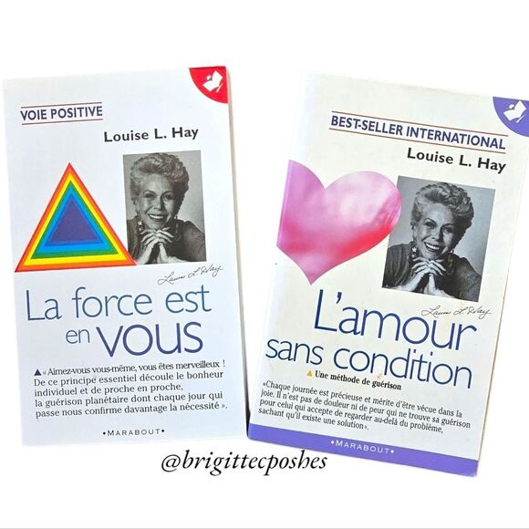 LOUISE HAY "La Force Est En Vous," "L'amour Sans Condition" - Picture 8 of 8